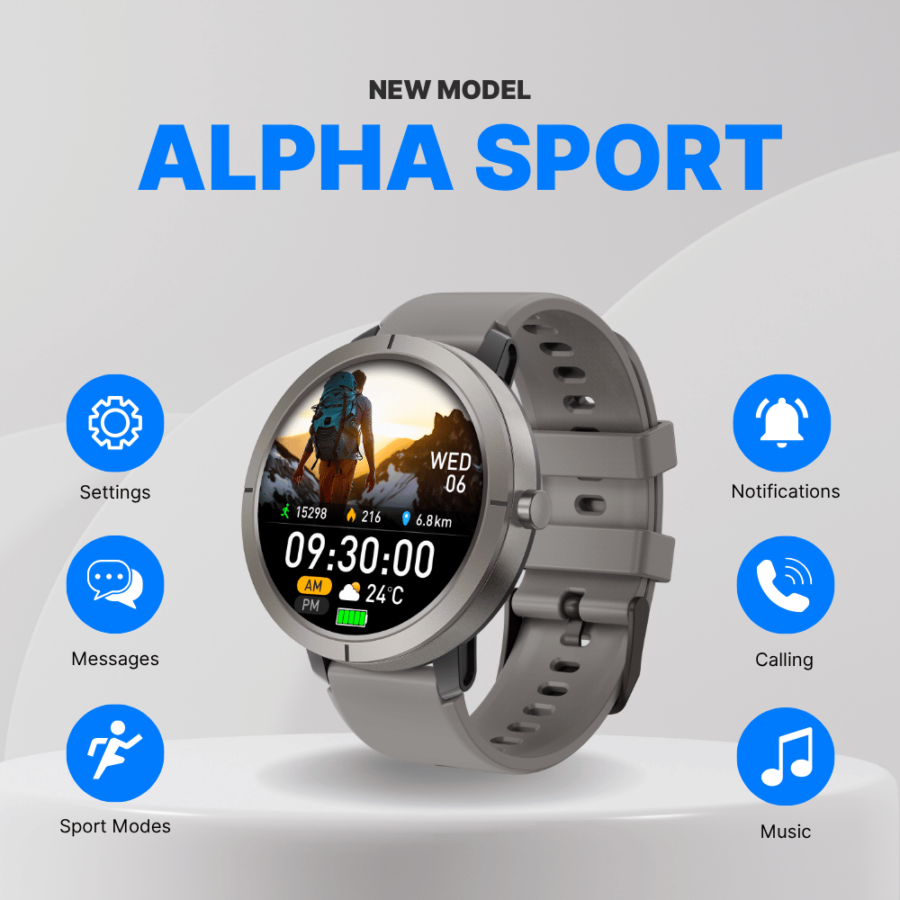 Alpha Sport - Titanium Gray