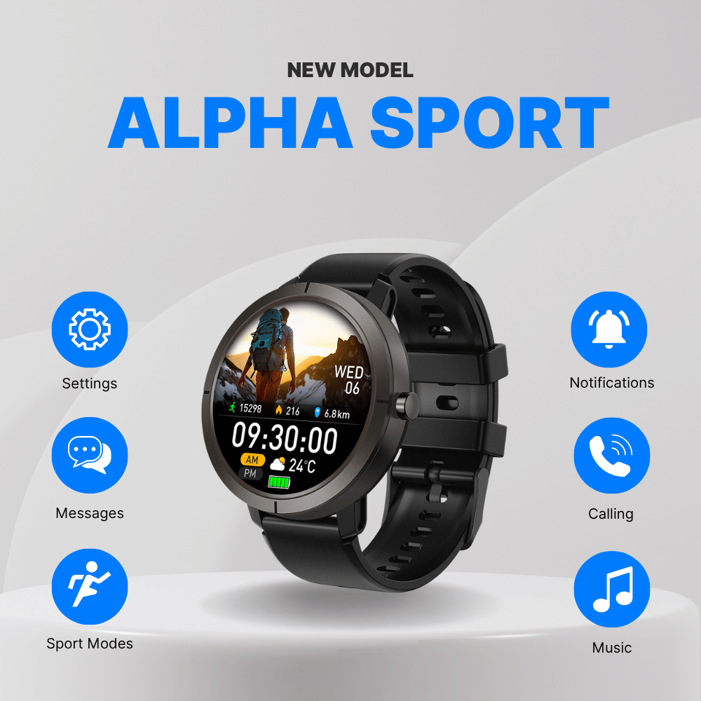 Alpha Sport - Midnight Black