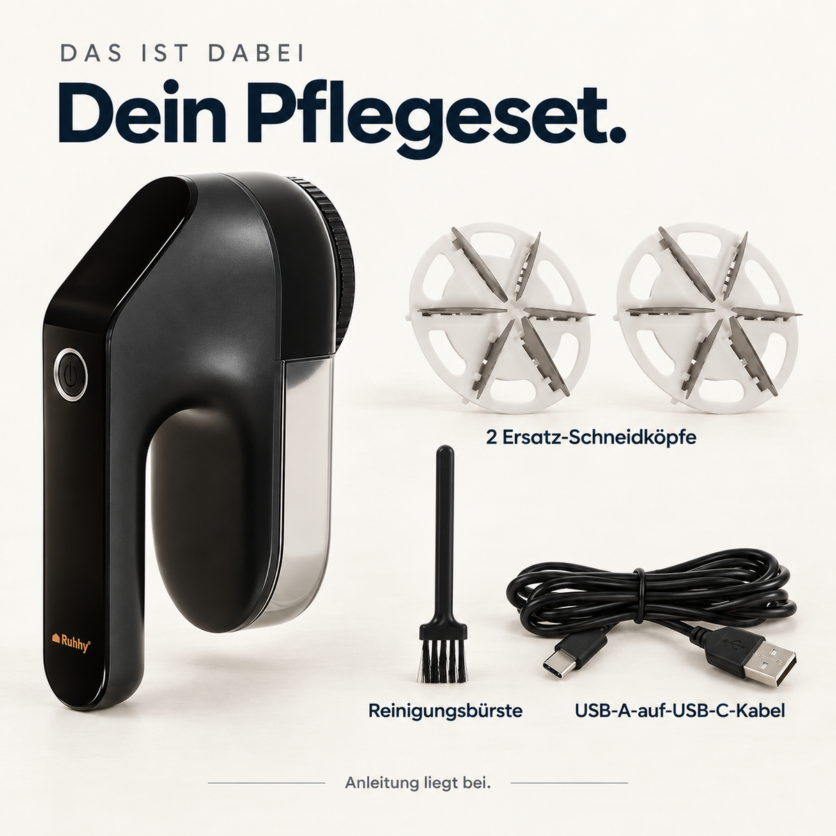 Fadenglatt 2er Ersatzkopf Set