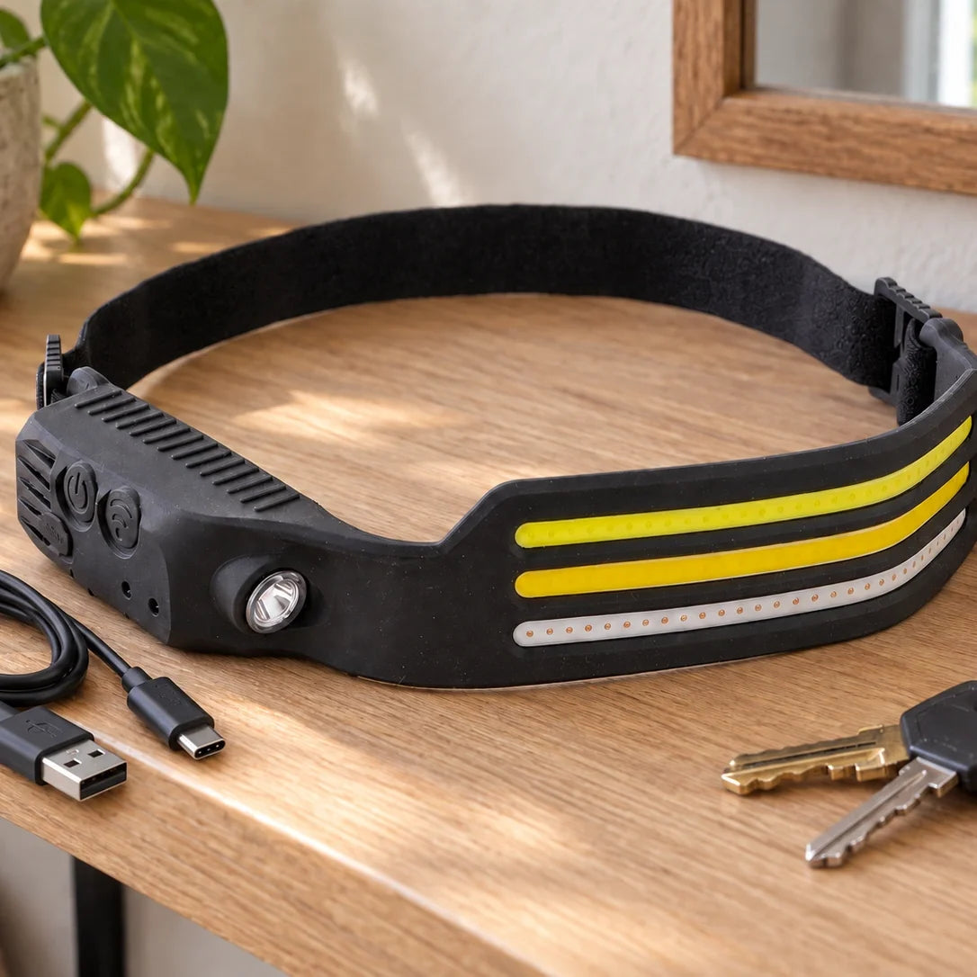 LeuchtPro LED-Stirnlampe