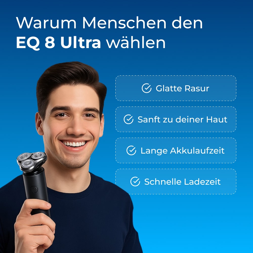 EQ 8 Ultra Elektrorasierer