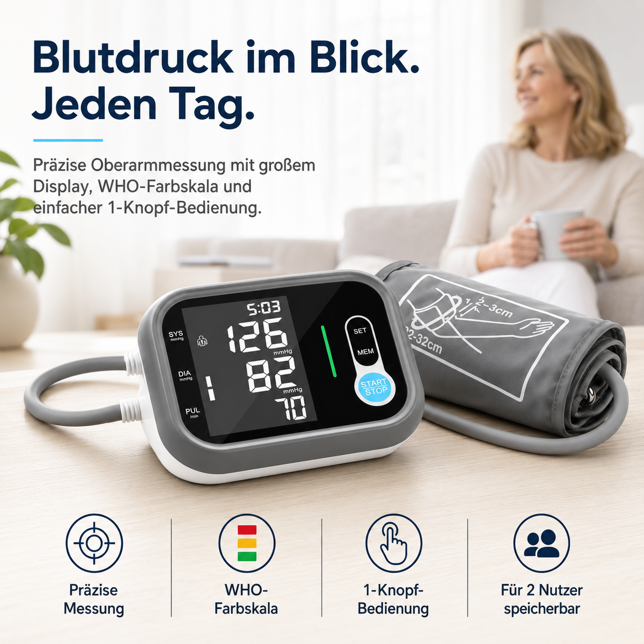 Esperanza Blutdruckmessgerät