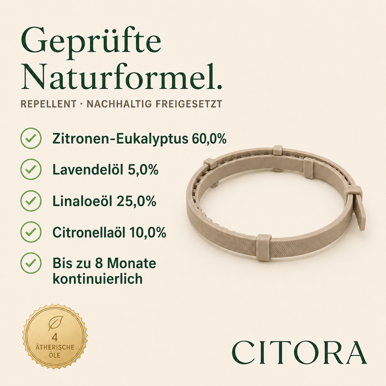 Citora Anti Zeckenhalsband