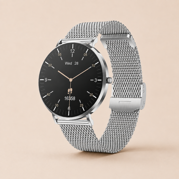 Silver / 43 mm