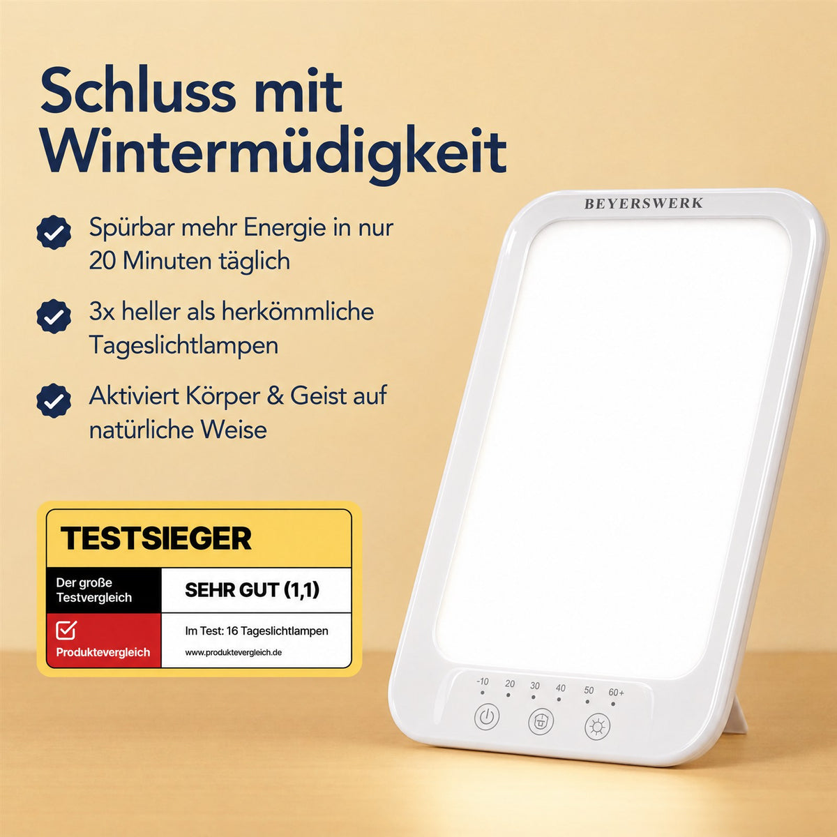 NordiLight Tageslichtlampe von Beyerswerk