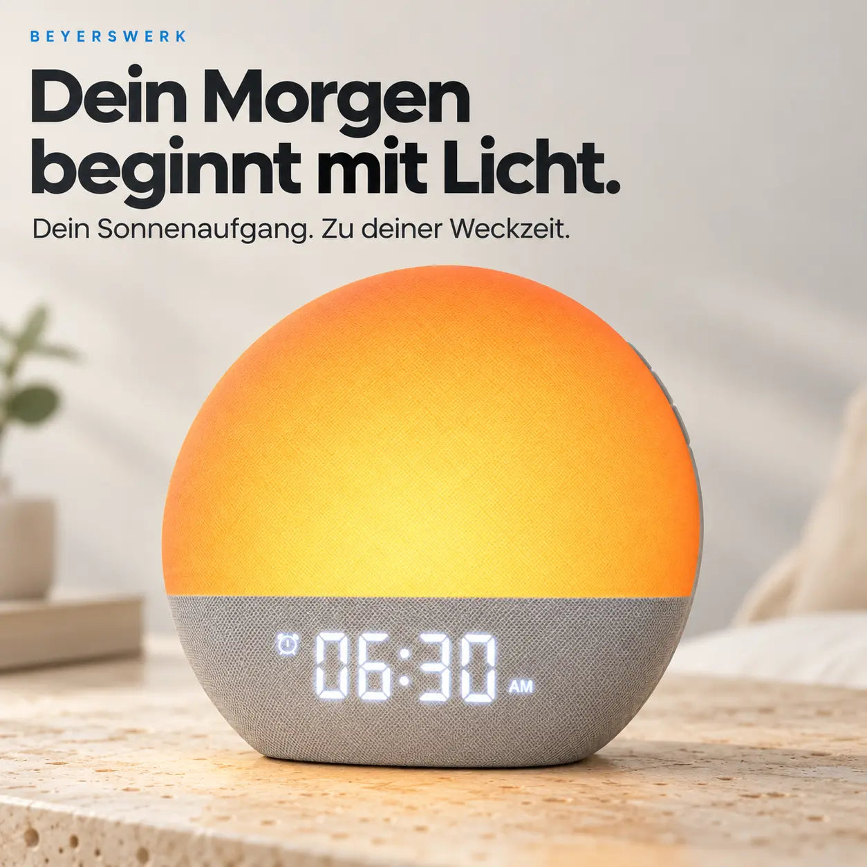 Dein Morgen beginnt mit Licht